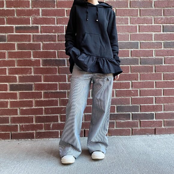 Nili Lotan "Quentin" Striped Jeans, size 25 ** HEMMED ** - Picture 13 of 13